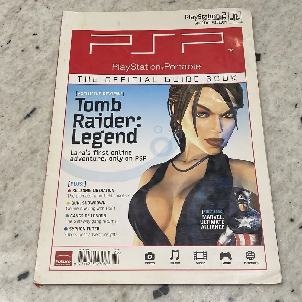 Playstation Portable PSP THE OFFICIAL GUIDEBOOK SPECIAL EDITION 2006 Magazine